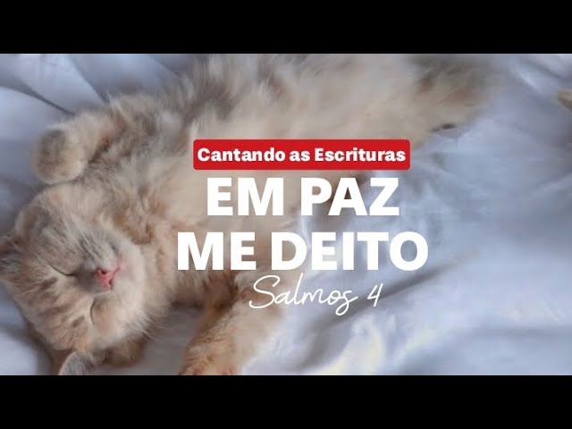 SALMOS 4<br>
Em Paz Me Deito